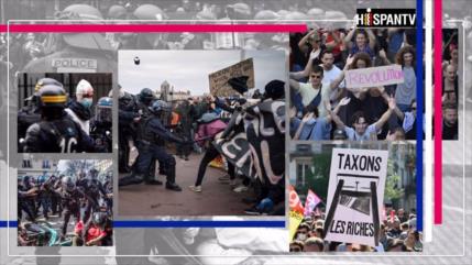 Protestas estudiantiles y brutal represión policial evidencian indiferencia de autoridades en Francia