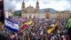 Miles se manifiestan en Colombia contra gobierno de De la Espriella