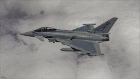 Fuerzas Armadas de Yemen derriban caza saudí ‘Typhoon’ en Saada