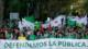 Profesores y alumnos protestan en Madrid por la educación pública