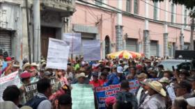 Exmilitares incapacitados acampan frente al Congreso de Guatemala sin respuesta