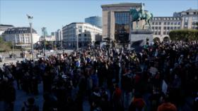 Las protestas estudiantiles europeas se extienden a Bélgica