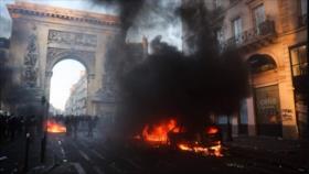 Protestas contra la vida cara en Francia: Represión y 270 detenidos 