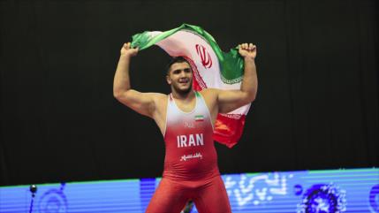 Irán destaca en lucha libre con dos medallas de oro y tres de bronce