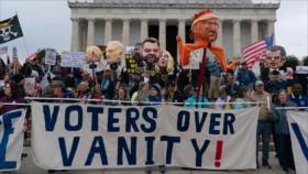 ‘No Kings’; Protestas anti-Trump impulsan el voto anticipado en EEUU