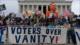 ‘No Kings’; Protestas anti-Trump impulsan el voto anticipado en EEUU