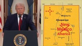 Trump insiste en cambiar el nombre de Nuevo México por Nueva América