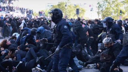 ONU denuncia represión, incluso contra niños, en protestas europeas