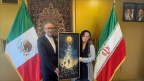 Artista mexicana convierte dolor de escuela de Minab en ‘Mariposas’