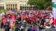 Repartidores se movilizan por Lula y reclaman derechos laborales antes de la 2.ª vuelta