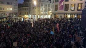 Portugal vive protestas masivas por el alza de la vivienda y el coste de vida