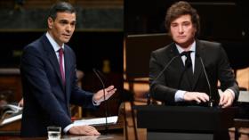 Milei arremete contra Sánchez y critica su política migratoria