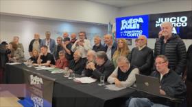 “Fuera Milei” busca impulsar un juicio político al presidente argentino